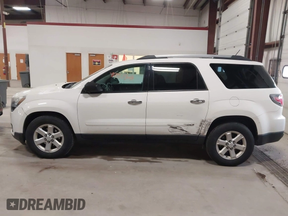 2013 GMC Acadia SLE with VIN 1GKKRNED7DJ215449, listed as a IAAI auction lot 41857303 with 178,920 mi miles. Bid and sale history available at carsss.com. Image 14.