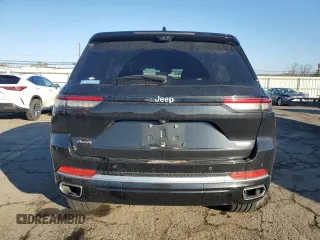 2023 Jeep Grand Cherokee Summit with VIN 1C4RJHEGXP8722063, listed as a Copart auction lot 86552894 with 38,463 mi miles and Salvage title. Bid and sale history available at DreamBid. Image 6.
