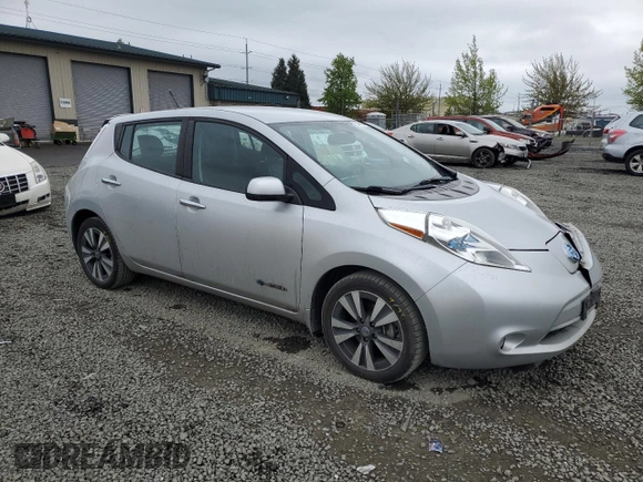 2013 Nissan LEAF SL with VIN 1N4AZ0CP9DC413421, listed as a Copart auction lot 54562415 with 84,490 mi miles and Salvage title. Bid and sale history available at DreamBid. Image 4.