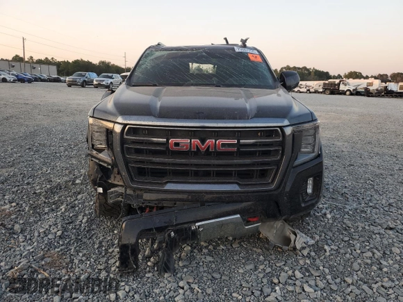 2023 GMC Yukon AT4 with VIN 1GKS2CKD2PR240312, listed as a Copart auction lot 75947754 with 42,821 mi miles and Salvage Title. Bid and sale history available at carsss.com. Image 5.