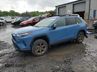 2023 Toyota RAV4 Hybrid XLE with VIN 2T3UWRFV5PW176510, listed as a Copart auction lot 57047735 with 33,463 mi miles and Salvage title. Bid and sale history available at DreamBid. Image 1.