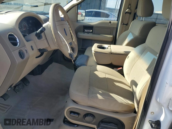 2008 Ford F-150 XLT with VIN 1FTPW12V28KB20474, listed as a Copart auction lot 52600935 with 168,581 mi miles and Salvage title. Bid and sale history available at DreamBid. Image 7.