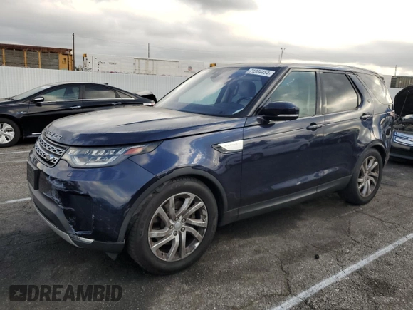 2017 Land Rover Discovery HSE with VIN SALRRBBV1HA013324, listed as a Copart auction lot 71304454 with 70,581 mi miles and Salvage Title. Bid and sale history available at carsss.com. Image 1.