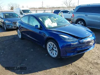 2023 Tesla Model 3 Long Range with VIN 5YJ3E1EB5PF623706, listed as a IAAI auction lot 41321269 with 21,081 mi miles and . Bid and sale history available at DreamBid. Image 1.