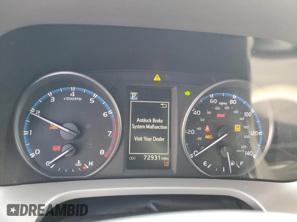 2017 Toyota RAV4 LE with VIN 2T3BFREVXHW647433, listed as a Copart auction lot 62485485 with 72,931 mi miles and Salvage title. Bid and sale history available at DreamBid. Image 9.