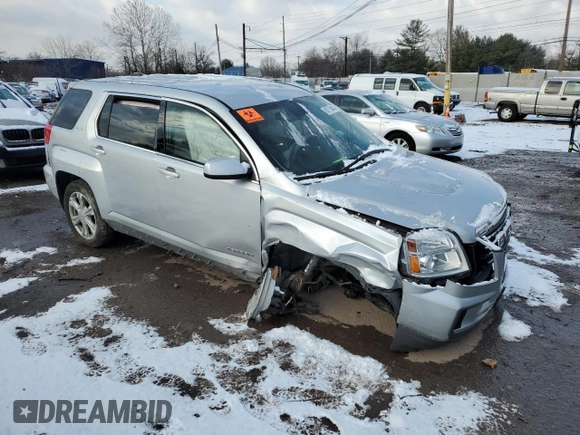 2017 GMC Terrain SLE with VIN 2GKFLSEKXH6291962, listed as a Copart auction lot 86715484 with 76,692 mi miles and Salvage Title. Bid and sale history available at DreamBid. Image 4.