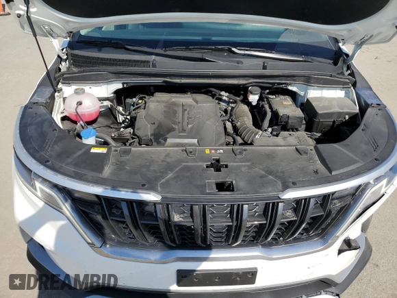 2024 Kia Carnival LX with VIN KNDNB4H3XR6352468, listed as a Copart auction lot 41516195 with 24,753 mi miles and Salvage Title. Bid and sale history available at carsss.com. Image 12.