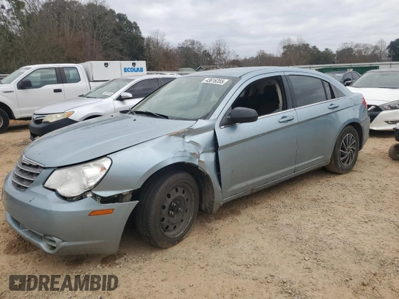 2009 Chrysler Sebring LX с VIN 1C3LC46B59N514516, выставлен на аукционе Copart как лот 43616355 с пробегом 184 683 миль миль и Списание • Salvage title. История ставок и продаж доступна на DreamBid. Изображение 1.