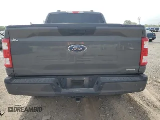 2021 Ford F-150 XL with VIN 1FTEW1C86MKE53397, listed as a Copart auction lot 56956825 with 62,848 mi miles and Salvage title. Bid and sale history available at DreamBid. Image 6.
