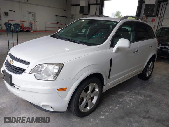 2014 Chevrolet Captiva Sport LT with VIN 3GNAL3EK7ES629429, listed as a IAAI auction lot 42205153 with 147,851 mi miles and . Bid and sale history available at carsss.com. Image 2.