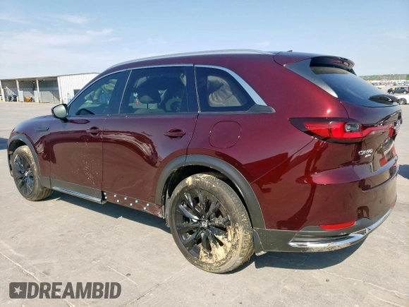 2024 Mazda CX-90 Premium Plus z VIN JM3KKEHD4R1184302, wystawiony jako Copart lot #51387385 z przebiegiem 8 426 mil mil oraz Szkoda całkowita • Salvage title. Historia ofert i sprzedaży dostępna na DreamBid. Obrazek 2.