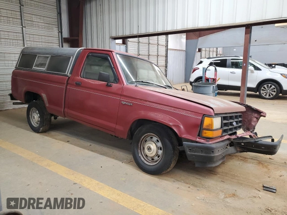 1991 Ford Ranger with VIN 1FTCR10A7MUD28922, listed as a Copart auction lot 87198864 with 98,759 mi miles and Salvage Title. Bid and sale history available at carsss.com. Image 4.