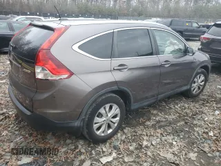 2012 Honda CR-V EX-L with VIN 5J6RM4H79CL015985, listed as a Copart auction lot 83445374 with 188,642 mi miles and Salvage Title. Bid and sale history available at DreamBid. Image 3.