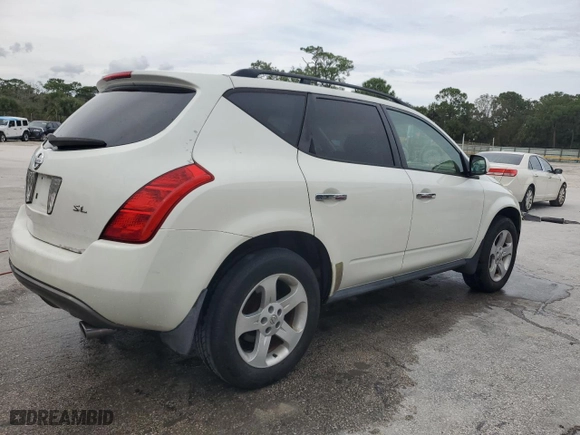 2004 Nissan Murano SL with VIN JN8AZ08T34W209376, listed as a Copart auction lot 77677354 with 118,773 mi miles and Salvage Title. Bid and sale history available at carsss.com. Image 3.