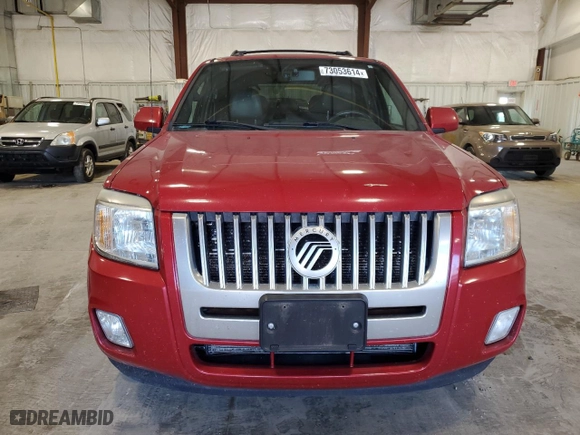 2009 Mercury Mariner Premier with VIN 4M2CU87GX9KJ26638, listed as a Copart auction lot 73053614 with 149,141 mi miles and Clean Title. Bid and sale history available at carsss.com. Image 5.