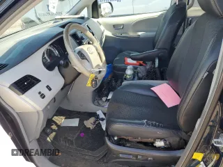 2012 Toyota Sienna SE with VIN 5TDXK3DC7CS251937, listed as a Copart auction lot 52339205 with 219,797 mi miles and Salvage Title. Bid and sale history available at carsss.com. Image 7.