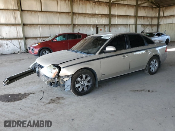 2007 Ford Five Hundred SEL with VIN 1FAFP24137G104266, listed as a Copart auction lot 76404334 with 156,092 mi miles and Salvage Title. Bid and sale history available at carsss.com. Image 1.