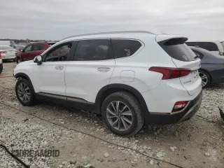 2020 Hyundai Santa Fe Limited with VIN 5NMS5CAD7LH297771, listed as a Copart auction lot 49470915 with 87,407 mi miles and Non Repairable. Bid and sale history available at carsss.com. Image 2.