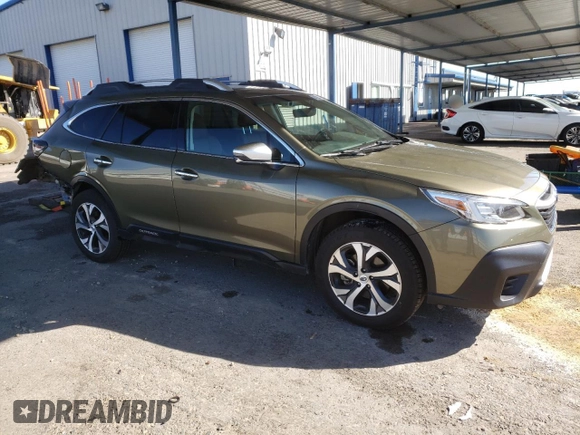 2022 Subaru Outback Touring XT with VIN 4S4BTGPDXN3172913, listed as a Copart auction lot 47364585 with 54,031 mi miles and Salvage title. Bid and sale history available at DreamBid. Image 4.