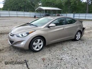 2016 Hyundai Elantra SE with VIN 5NPDH4AE2GH738990, listed as a Copart auction lot 60800695 with 116,490 mi miles and Salvage title. Bid and sale history available at DreamBid. Image 1.