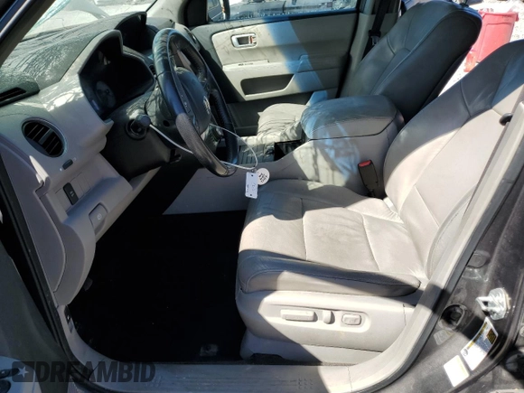 2011 Honda Pilot EX-L with VIN 5FNYF3H72BB043201, listed as a Copart auction lot 75036474 with 193,734 mi miles and Salvage Title. Bid and sale history available at DreamBid. Image 7.
