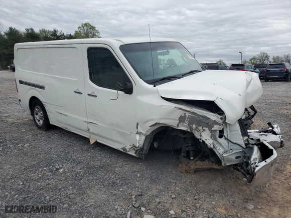 2012 Nissan NV Cargo S with VIN 1N6BF0KY1CN101336, listed as a Copart auction lot 51925415 with 0 mi miles and Salvage Title. Bid and sale history available at carsss.com. Image 4.