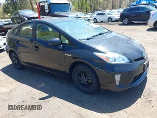 2013 Toyota Prius One with VIN JTDKN3DU3D5615711, listed as a IAAI auction lot 42119419 with 222,734 mi miles. Bid and sale history available at carsss.com. Image 1.