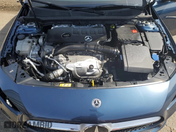 2022 Mercedes-Benz A 220 with VIN W1K3G4FB2NJ360192, listed as a Copart auction lot 49202635 with 1,905 mi miles and Salvage Title. Bid and sale history available at DreamBid. Image 11.