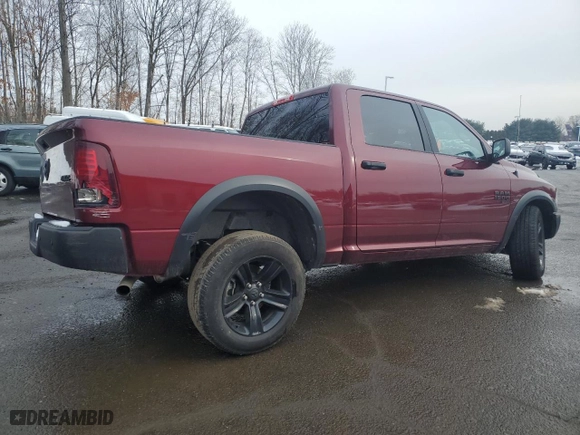 2024 Ram 1500 Classic Warlock with VIN 1C6RR7LG2RS149355, listed as a Copart auction lot 43338285 with 23,975 mi miles and Clean Title. Bid and sale history available at carsss.com. Image 3.