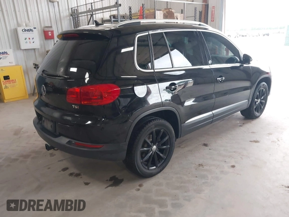 2017 Volkswagen Tiguan Wolfsburg Edition with VIN WVGRV7AX3HK019747, listed as a IAAI auction lot 42489111 with 86,444 mi miles and . Bid and sale history available at DreamBid. Image 4.