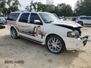 2011 Ford Expedition EL Limited with VIN 1FMJK1K56BEF09895, listed as a Copart auction lot 69820704 with 164,350 mi miles and Salvage Title. Bid and sale history available at carsss.com. Image 4.