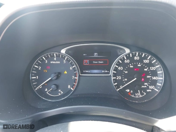 2017 Nissan Pathfinder S with VIN 5N1DR2MN0HC643429, listed as a IAAI auction lot 41699208 with 157,364 mi miles. Bid and sale history available at carsss.com. Image 7.