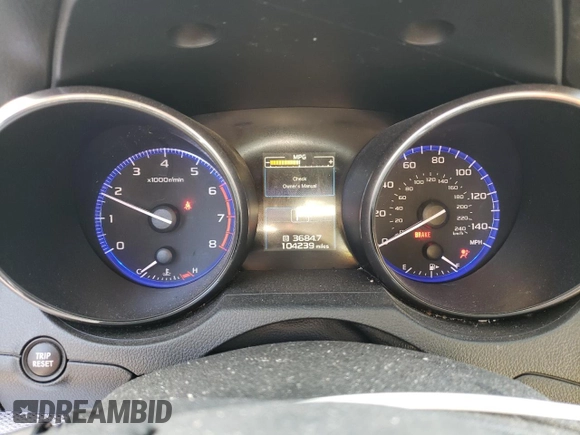 2015 Subaru Outback Premium with VIN 4S4BSACCXF3207772, listed as a Copart auction lot 61097175 with 104,239 mi miles and Salvage title. Bid and sale history available at DreamBid. Image 9.