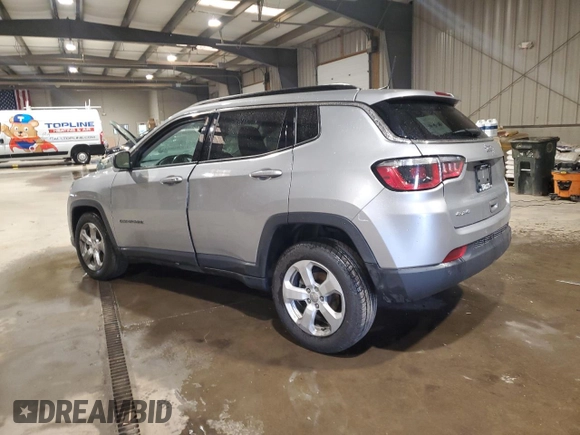 2018 Jeep Compass Latitude with VIN 3C4NJDBB9JT484232, listed as a Copart auction lot 50371705 with 77,464 mi miles and Salvage Title. Bid and sale history available at DreamBid. Image 2.