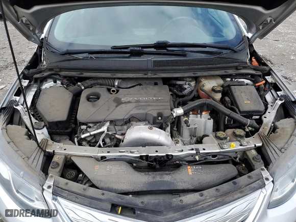 2017 Chevrolet Volt LT with VIN 1G1RC6S59HU100475, listed as a Copart auction lot 54091445 with 141,175 mi miles and Clean Title. Bid and sale history available at carsss.com. Image 11.