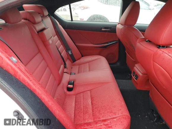 2023 Lexus IS 350 F Sport with VIN JTHGZ1B28P5063979, listed as a Copart auction lot 88964555 with 35,275 mi miles and Salvage title. Bid and sale history available at DreamBid. Image 10.