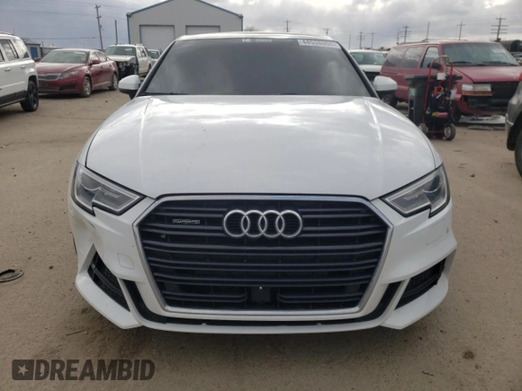 2018 Audi A3 Sedan Premium Plus with VIN WAUJ8GFF4J1019158, listed as a Copart auction lot 44538094 with 81,184 mi miles. Bid and sale history available at carsss.com. Image 5.