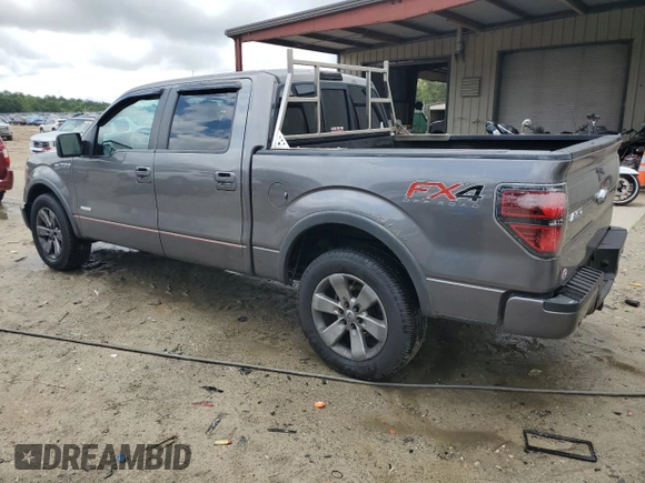 2012 Ford F-150 XL with VIN 1FTFW1ET3CFC46575, listed as a Copart auction lot 58613805 with 141,694 mi miles and Clean title. Bid and sale history available at DreamBid. Image 2.