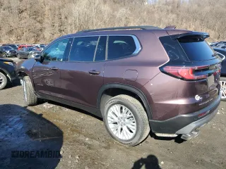 2025 GMC Acadia AWD Elevation z VIN 1GKENNRS2SJ158933, wystawiony jako Copart lot #47521555 z przebiegiem 295 mil mil oraz Czysty tytuł • Clean title. Historia ofert i sprzedaży dostępna na DreamBid. Obrazek 2.