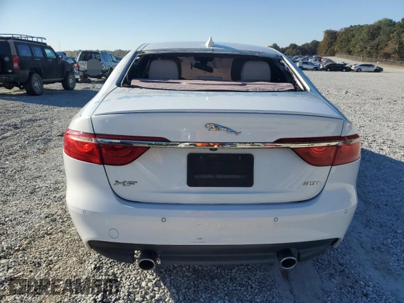 2016 Jaguar XF 35t Prestige with VIN SAJBE4BV5GCY02953, listed as a Copart auction lot 76556244 with 86,993 mi miles and Salvage Title. Bid and sale history available at carsss.com. Image 6.