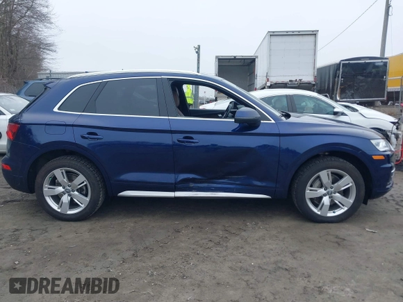 2018 Audi Q5 Premium Plus with VIN WA1BNAFY6J2019391, listed as a IAAI auction lot 41875856 with 73,505 mi miles. Bid and sale history available at carsss.com. Image 13.
