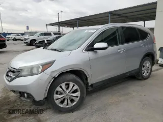 2013 Honda CR-V EX-L with VIN 5J6RM3H77DL028438, listed as a Copart auction lot 44601235 with 134,816 mi miles and Salvage Title. Bid and sale history available at DreamBid. Image 1.