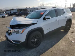 2019 GMC Acadia SLT with VIN 1GKKNMLS4KZ143180, listed as a Copart auction lot 42504945 with 0 mi miles and Salvage Title. Bid and sale history available at carsss.com. Image 1.