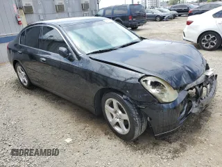 2003 Infiniti G35 w/Leather z VIN JNKCV51E93M329751, wystawiony jako Copart lot #58935795 z przebiegiem 171 632 mil mil oraz Szkoda całkowita • Salvage title. Historia ofert i sprzedaży dostępna na DreamBid. Obrazek 4.
