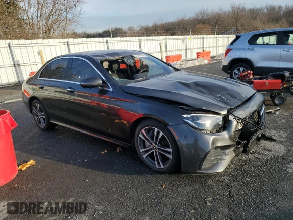 2021 Mercedes-Benz E-Class E 350 with VIN W1KZF8EB0MA925902, listed as a Copart auction lot 43744595 with 0 mi miles and Clean Title. Bid and sale history available at carsss.com. Image 4.