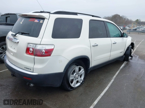 2008 GMC Acadia SLE1 with VIN 1GKEV13718J110538, listed as a IAAI auction lot 41662996 with 304,871 mi miles. Bid and sale history available at carsss.com. Image 4.