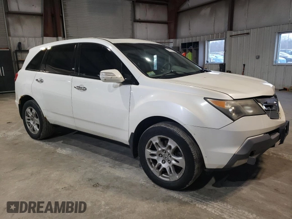 2009 Acura MDX with VIN 2HNYD28249H524070, listed as a Copart auction lot 55062955 with 193,049 mi miles and Non Repairable. Bid and sale history available at carsss.com. Image 4.