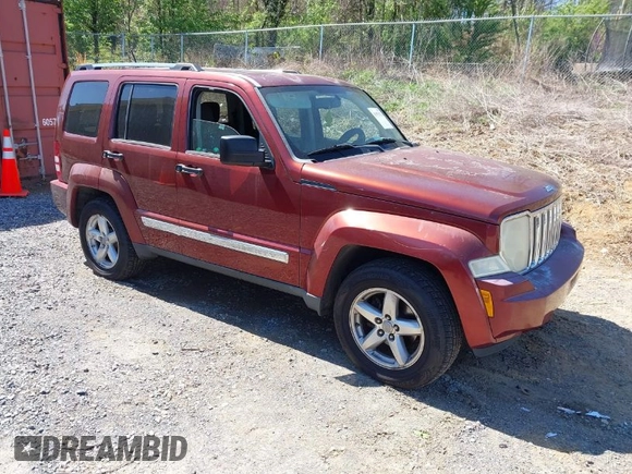 2008 Jeep Liberty Limited with VIN 1J8GN58K08W160433, listed as a IAAI auction lot 41975324 with 200,492 mi miles and . Bid and sale history available at carsss.com. Image 1.