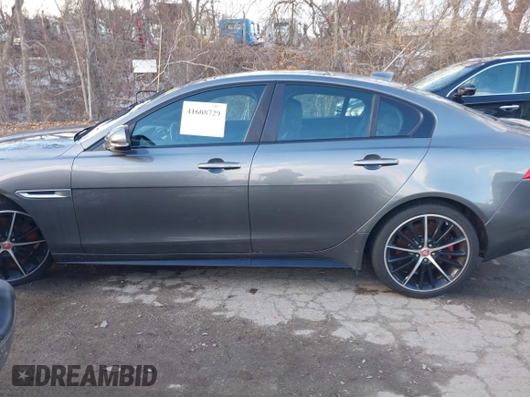 2018 Jaguar XE with VIN SAJAM4FVXJCP21835, listed as a IAAI auction lot 41608729 with Not Provided miles and . Bid and sale history available at DreamBid. Image 14.