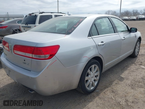 2012 Lincoln MKZ with VIN 3LNHL2GC3CR835015, listed as a IAAI auction lot 41835411 with 43,357 mi miles. Bid and sale history available at carsss.com. Image 4.